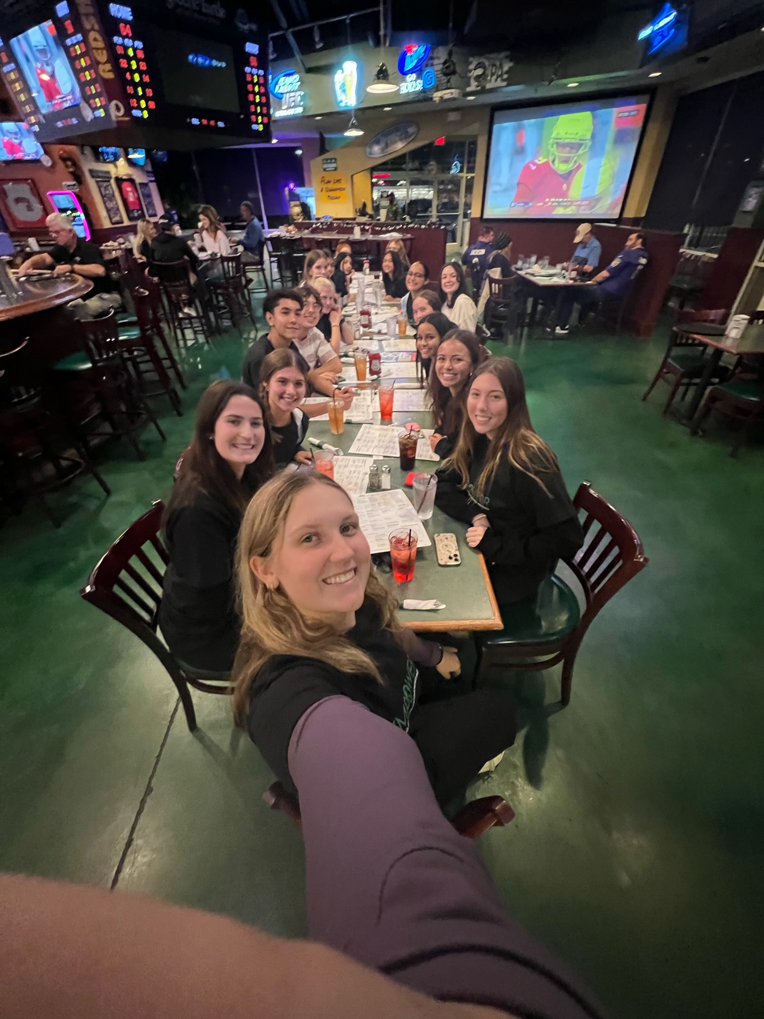 Volunteers in action